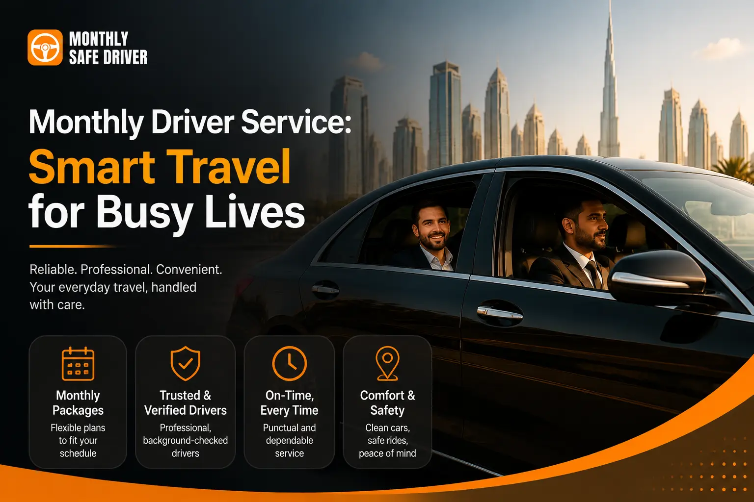 monthly driver service